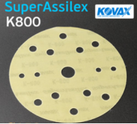 Круг шлифовальный ф150 Kovax Assilex К800 желтый