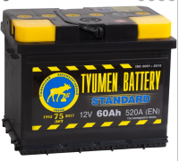 Аккумулятор TYUMEN BATTERY STANDARD 60 А/ч 550EN о/п