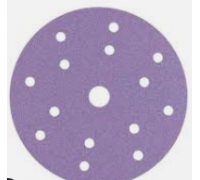шлифовальный круг SMIRDEX 740 Ceramic Velcro Discs D=150 P320 15 отв.