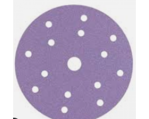 шлифовальный круг SMIRDEX 740 Ceramic Velcro Discs D=150 P320 15 отв.