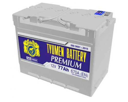 Аккумулятор TYUMEN BATTERY PREMIUM 77 А/ч 680 EN п/п R