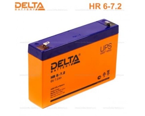Аккумулятор DELTA BATTERY HR 6V 7.2Ah
