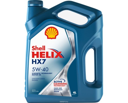 Масло моторное Shell Helix HX7 5W-40 4л
