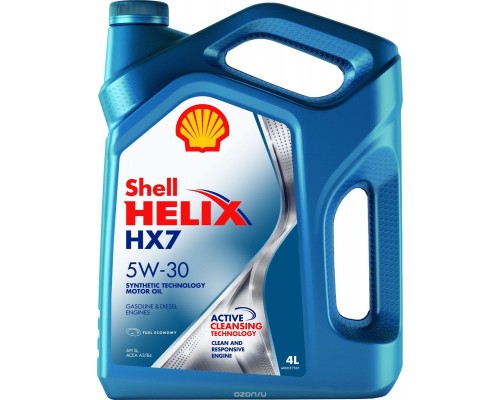 Масло моторное Shell Helix HX7 5W-30 4л